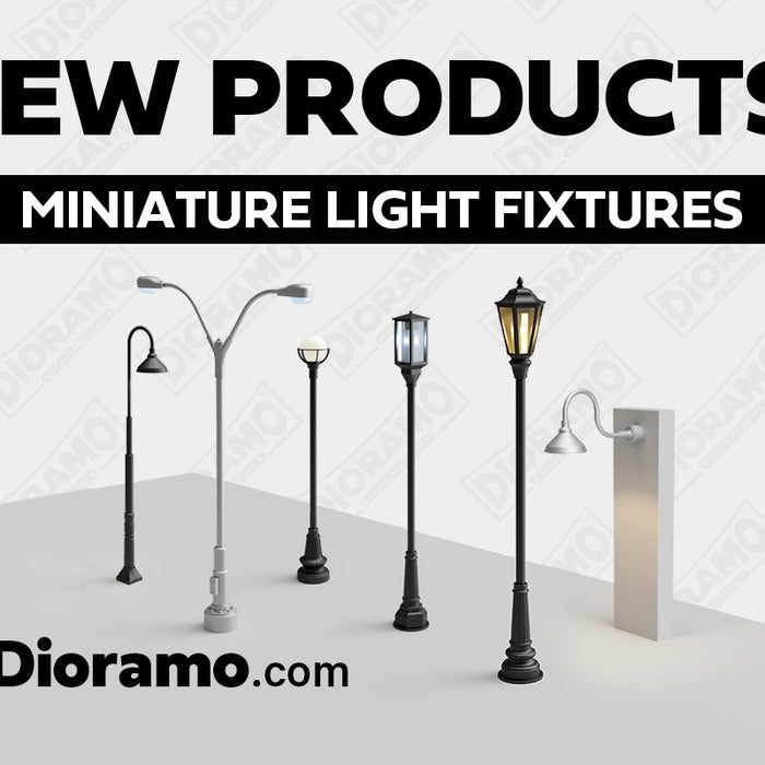 New Products: Prototypical Miniature Light Fixtures