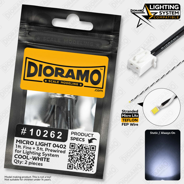 PRO Set - Dioramo Lighting System Kit. 10 Products.