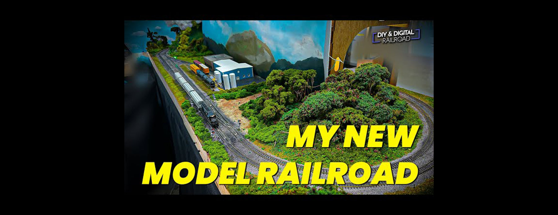 DIY and Digital Railroad - Unveiling My new Model Railroad PHASE 1