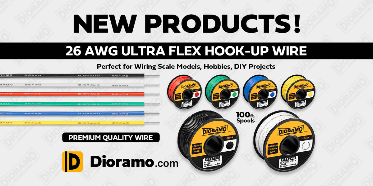 New Products: 26 AWG Ultra Flex Stranded Silicone Hook-up Wire ...