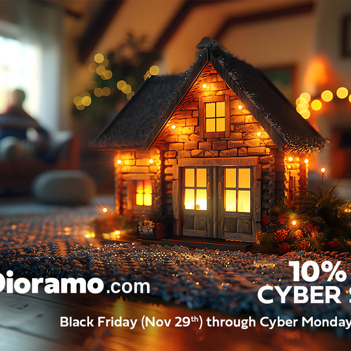 Dioramo Scale Modeling 10% OFF CYBER SALE 2024!