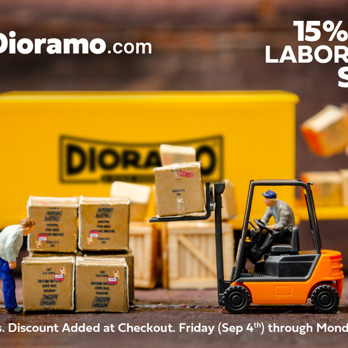 Dioramo Scale Modeling 15% OFF LABOR DAY SALE 2026!