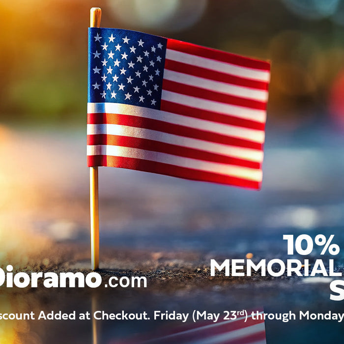 Dioramo Scale Modeling 10% OFF MEMORIAL DAY SALE 2025!