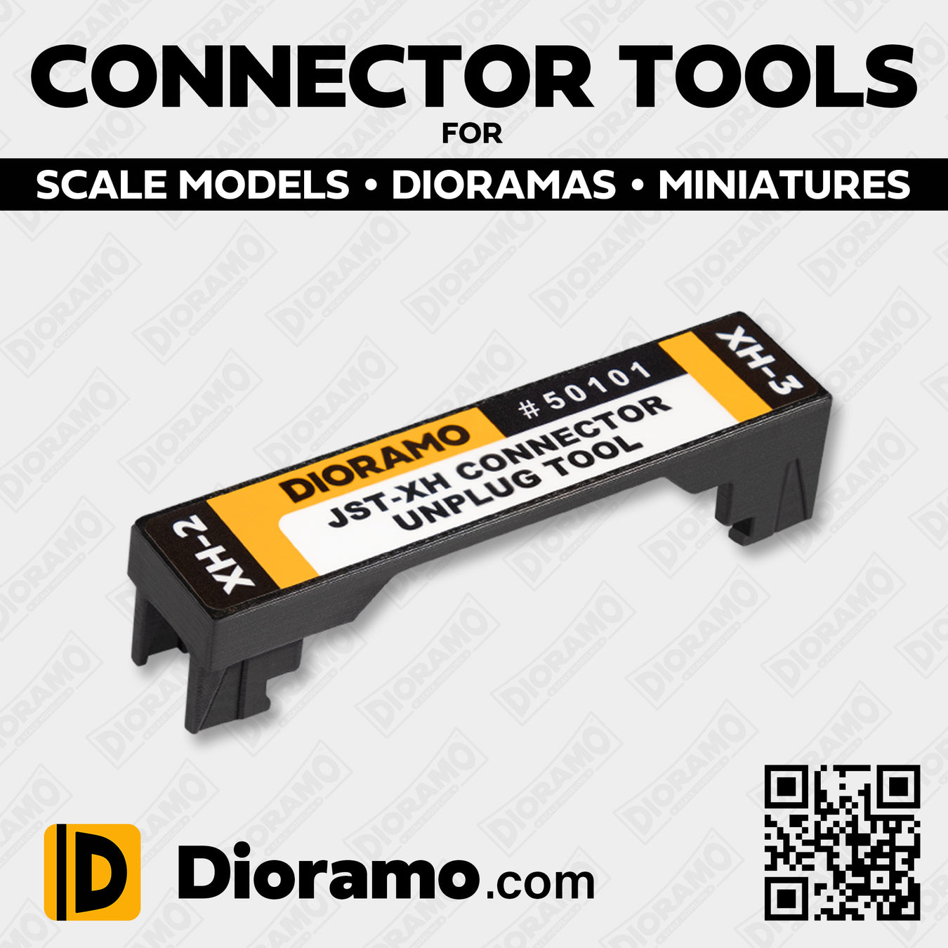 Dioramo Scale Modeling Connector Tools JST XH Plug Removal Tool Lighting LED Lights Diorama Models LEDs Plugs Connects Play System