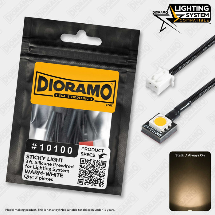 PRO Set - Dioramo Lighting System Kit. 10 Products.