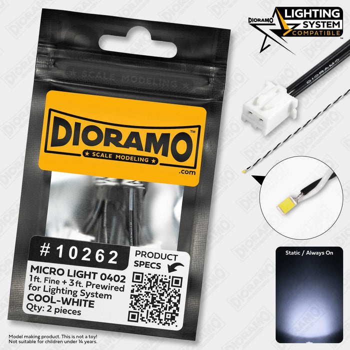 PRO Set - Dioramo Lighting System Kit. 10 Products.