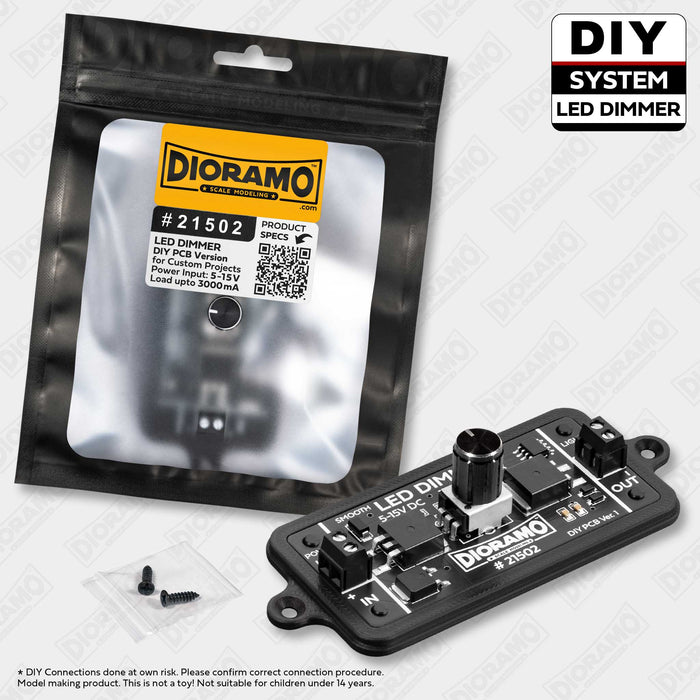 Smooth LED Dimmer for Scale Modeling – DIY PCB Version