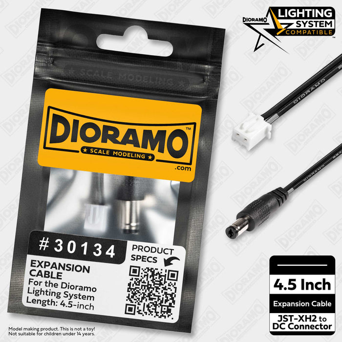 4.5-inch Expansion Cable for Dioramo Lighting System