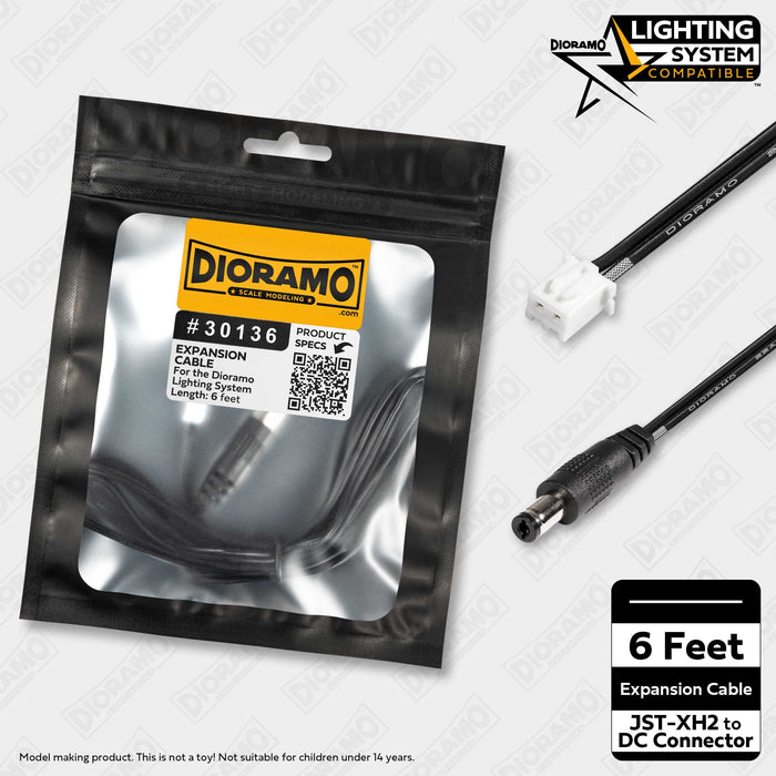 6ft Expansion Cable for Dioramo Lighting System