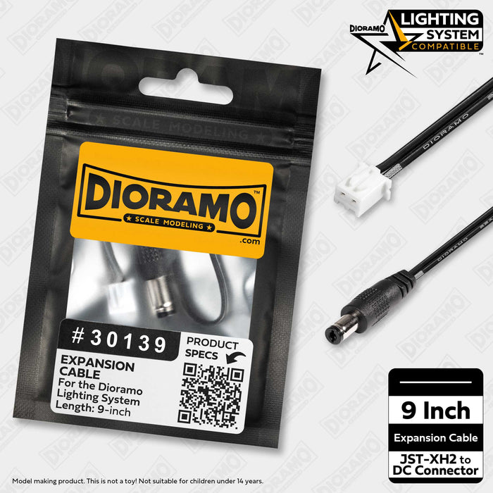 9-inch Expansion Cable for Dioramo Lighting System