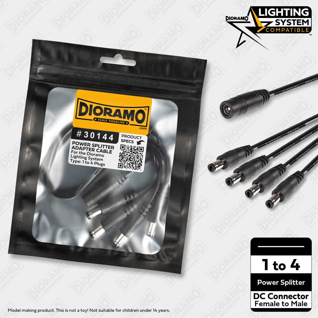 Dioramo Lighting System Power Splitters — Dioramo Scale Modeling