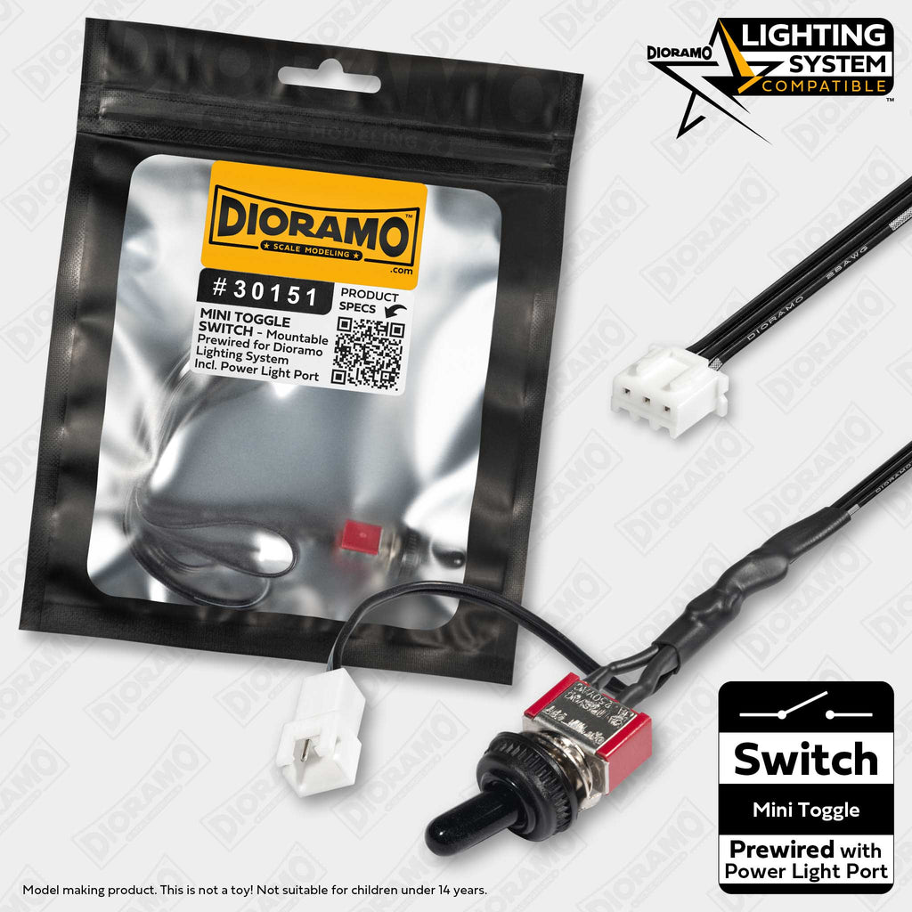 Prewired Electrical Switches for Scale Models, Hobbies, Dioramas, DIY ...