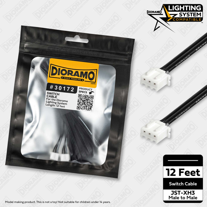 12-foot Switch Cable for Dioramo Lighting System