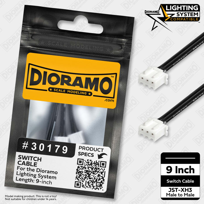 9-inch Switch Cable for Dioramo Lighting System