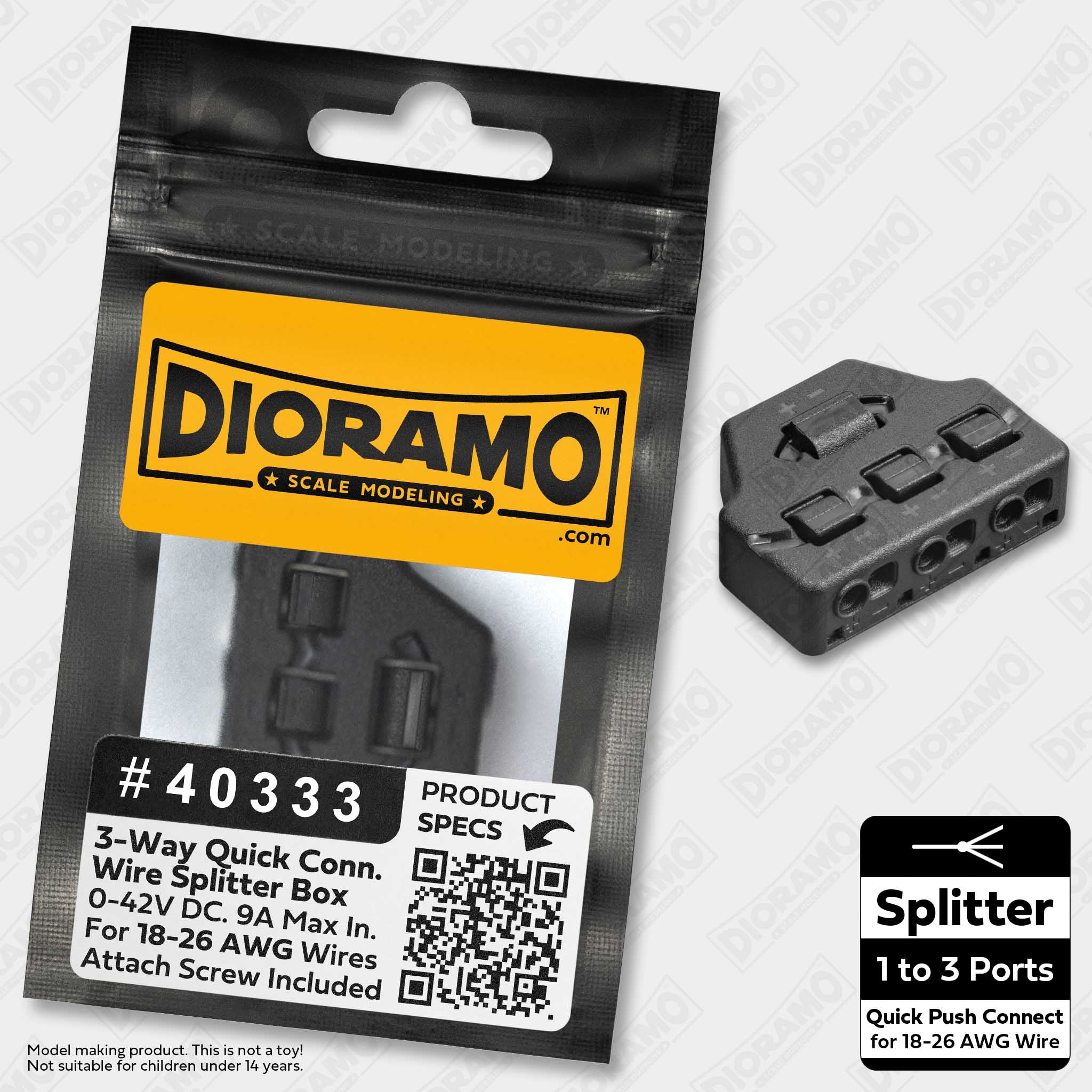 Power Distribution & Wire Splitters for Scale Models, Dioramas, DIY ...